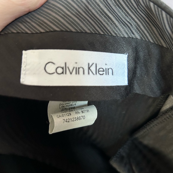 Men’s Calvin Klein Grey Suit and Pants - Picture 5 of 5